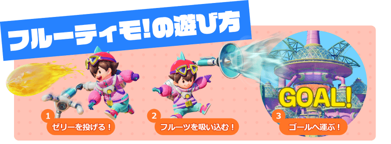フルーティモ!の遊び方